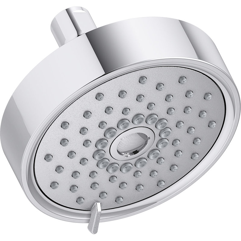 Kohler Purist 2.5 Gpm Multifunction Wall Mount Showerhead, Three Spray